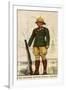 Trooper in Full Dress of the British South Africa Police, 1938-null-Framed Giclee Print