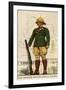 Trooper in Full Dress of the British South Africa Police, 1938-null-Framed Giclee Print