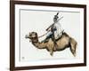 Trooper of the Camel Corps of the First Napoleon's Egyptian Army, 1790s-null-Framed Giclee Print