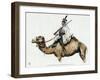 Trooper of the Camel Corps of the First Napoleon's Egyptian Army, 1790s-null-Framed Giclee Print