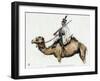 Trooper of the Camel Corps of the First Napoleon's Egyptian Army, 1790s-null-Framed Giclee Print