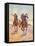 Troopers in Pursuit-Charles Shreyvogel-Framed Stretched Canvas