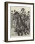 Troopers of the 4th Hussars Out for a Field Day at Aldershot-Charles Paul Renouard-Framed Giclee Print