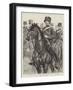 Troopers of the 4th Hussars Out for a Field Day at Aldershot-Charles Paul Renouard-Framed Giclee Print