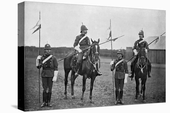 Troopers of the South Australian Cavalry, 1896-Gregory & Co-Stretched Canvas