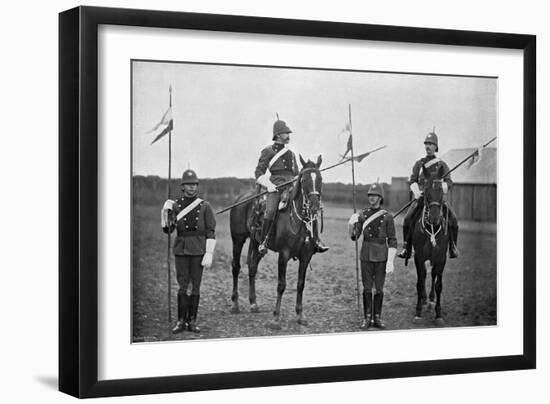 Troopers of the South Australian Cavalry, 1896-Gregory & Co-Framed Giclee Print