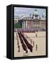 Trooping the Colour, Horseguards Parade, London, England, United Kingdom-Hans Peter Merten-Framed Stretched Canvas