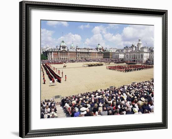 Trooping the Colour, Horseguards Parade, London, England, United Kingdom-Hans Peter Merten-Framed Photographic Print