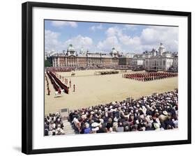 Trooping the Colour, Horseguards Parade, London, England, United Kingdom-Hans Peter Merten-Framed Photographic Print
