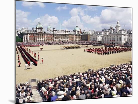 Trooping the Colour, Horseguards Parade, London, England, United Kingdom-Hans Peter Merten-Mounted Photographic Print