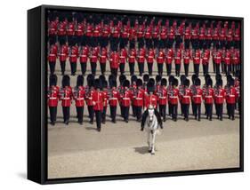 Trooping the Colour, London, England, United Kingdom-Hans Peter Merten-Framed Stretched Canvas