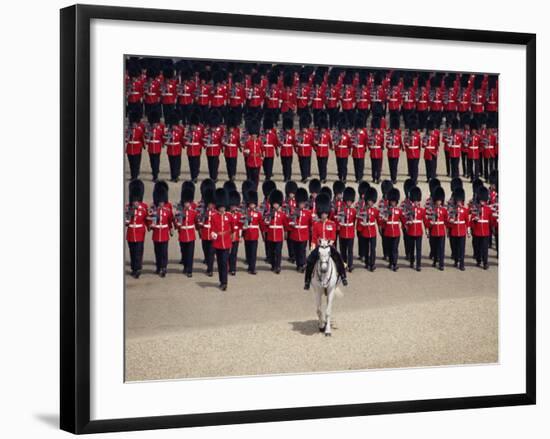 Trooping the Colour, London, England, United Kingdom-Hans Peter Merten-Framed Photographic Print