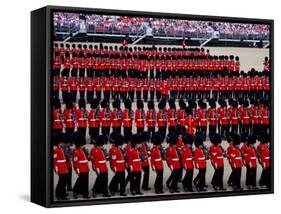Trooping the Colour, London, England-Steve Vidler-Framed Stretched Canvas