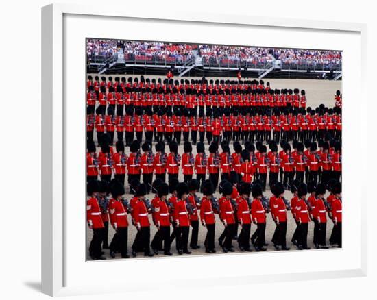 Trooping the Colour, London, England-Steve Vidler-Framed Photographic Print