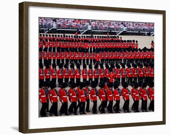 Trooping the Colour, London, England-Steve Vidler-Framed Photographic Print