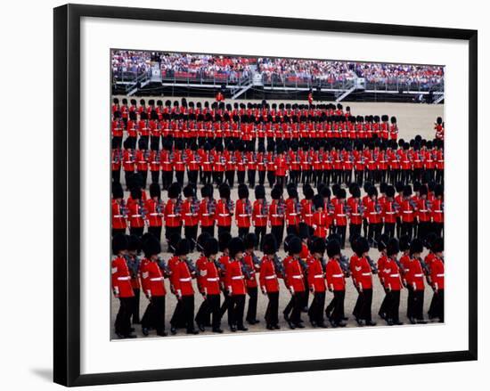 Trooping the Colour, London, England-Steve Vidler-Framed Photographic Print