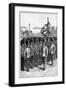 Trooping the Colour on the Queen's Birthday, St James's Park, London, 1900-Sydney Prior Hall-Framed Giclee Print