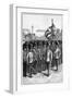 Trooping the Colour on the Queen's Birthday, St James's Park, London, 1900-Sydney Prior Hall-Framed Giclee Print