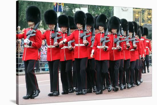Trooping the Colour parade 2015-Associated Newspapers-Stretched Canvas