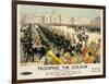 Trooping the Colour, Poster Advertising British Railways, c.1950-Christopher Clark-Framed Giclee Print