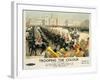 Trooping the Colour, Poster Advertising British Railways, c.1950-Christopher Clark-Framed Giclee Print