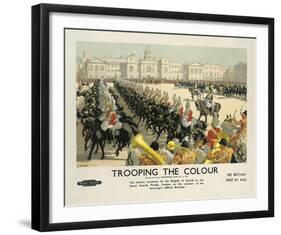 Trooping the Colour-The Vintage Collection-Framed Giclee Print