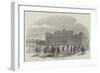 Troops at the Belvedere-null-Framed Giclee Print