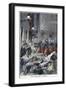 Troops Attempting to Clear Streets During Anti-Jewish Riots, Algiers, Algeria, 1898-null-Framed Giclee Print