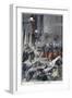 Troops Attempting to Clear Streets During Anti-Jewish Riots, Algiers, Algeria, 1898-null-Framed Giclee Print