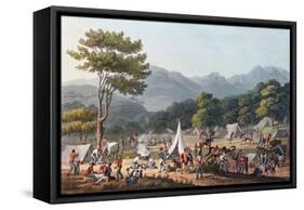 Troops Bivouacked Near Villa Velha, Engraved by C. Turner, 19th May 1811-Thomas Staunton St. Clair-Framed Stretched Canvas