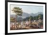 Troops Bivouacked Near Villa Velha, Engraved by C. Turner, 19th May 1811-Thomas Staunton St. Clair-Framed Giclee Print