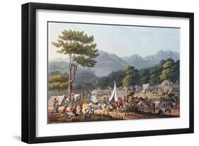 Troops Bivouacked Near Villa Velha, Engraved by C. Turner, 19th May 1811-Thomas Staunton St. Clair-Framed Giclee Print