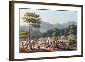 Troops Bivouacked Near Villa Velha, Engraved by C. Turner, 19th May 1811-Thomas Staunton St. Clair-Framed Giclee Print