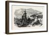 Troops Crossing to the Shenandoah Valley, American Civil War, USA, 1870S-null-Framed Giclee Print