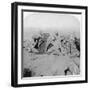 Troops Defending New Zealand Hill, Slingersfontein, South Africa, 25th January 1900-Underwood & Underwood-Framed Giclee Print