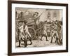 Troops Escourting the Stamped Paper to the City Hall-null-Framed Giclee Print