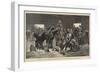 Troops for Egypt, the Second Life Guards at the Royal Albert Docks Waiting to Embark-John Charlton-Framed Giclee Print