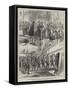 Troops for Mediterranean Garrisons-Charles Robinson-Framed Stretched Canvas