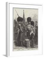 Troops for the War, British Infantry, Guards-null-Framed Giclee Print