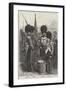 Troops for the War, British Infantry, Guards-null-Framed Giclee Print