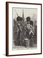 Troops for the War, British Infantry, Guards-null-Framed Giclee Print