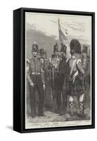 Troops for the War, British Infantry-null-Framed Stretched Canvas