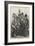 Troops for the War, Cavalry Officers-null-Framed Giclee Print