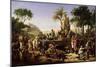 Troops Halted on the Banks of the Nile, 2nd February 1799, 1812-Jean-Charles Tardieu-Mounted Giclee Print