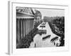 Troops Marching Down Avenida Alvear-null-Framed Photographic Print