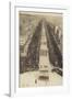 Troops Marching Down the Champs Elysees in Paris. 1919-null-Framed Photographic Print