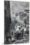 Troops Occupying St.Louis Street-null-Mounted Giclee Print