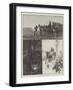 Troops of the French Army Exercising-Richard Caton Woodville II-Framed Giclee Print