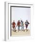 Troops of the Royal Guard, 12th-16th Century-A Lemercier-Framed Giclee Print