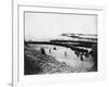 Troops Ready for Evacuation at Dunkirk-null-Framed Photographic Print